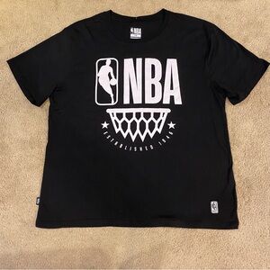 NBA Men’s size 1X XL graphic tshirt with white lettering front and back